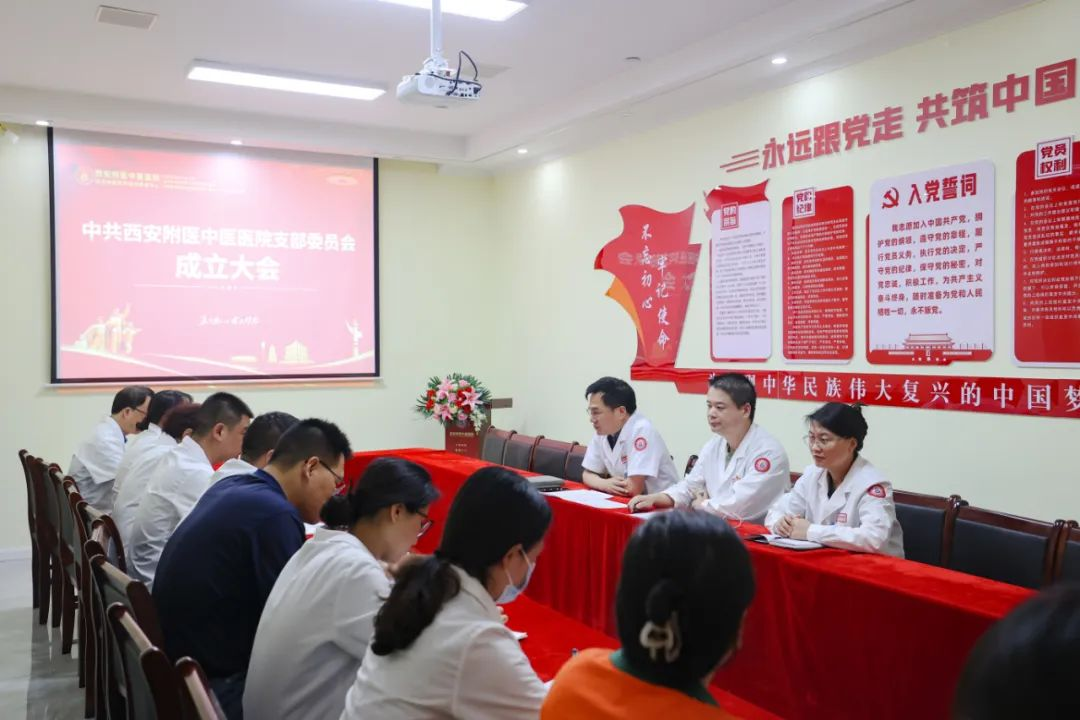西安附医中医医院党支部正式成立